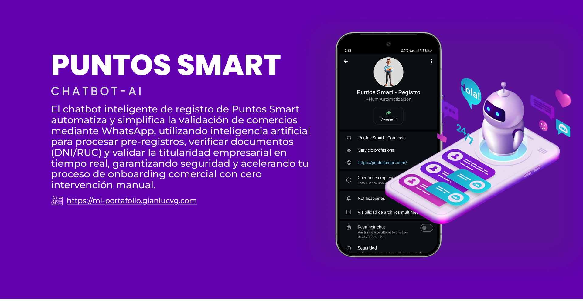 PuntosSmart Chatbot Banner